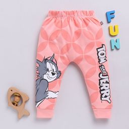 YK X Tinyo Infant Girls Tom & Jerry Printed Pure Cotton Diaper Pants-image-57