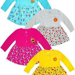KidzzCart Floral Print Fit & Flare Dress-image-67