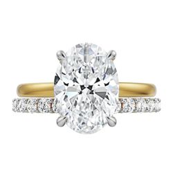 Emori Oval Bridal Diamond Ring Set-image-37