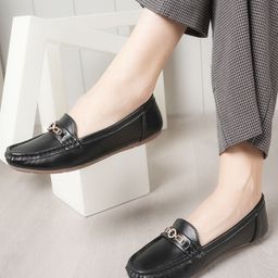 DressBerry Women Solid Round Toe Loafers-49
