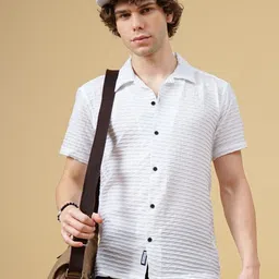 PAUL STREET Men Club Slim Fit Opaque Casual Shirt-picture-23