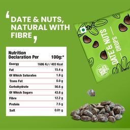 Dev. Pro. Natural Date & Nuts Drops With Fiber Coating Pack of 5 - 40 gm Each image 4