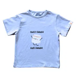 BAESD Boys Typography Printed V-Neck Applique T-shirt-image-12