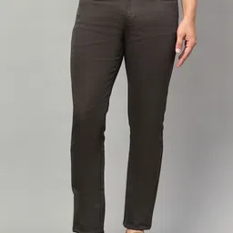 Duke Men Slim Fit Chinos Trousers-picture-11
