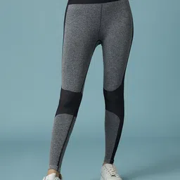 FEIER Women Colourblocked High-Rise Ankle-Length Training or Gym Tights-image-81