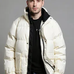 Mast & Harbour Stand Collar Long Sleeves Quilted Jacket-picture-23