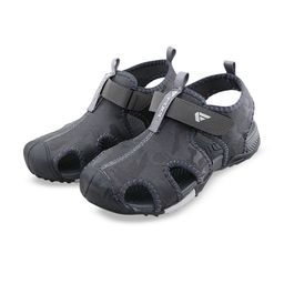 FUEL Men Solid Velcro Sports Sandals-image-26