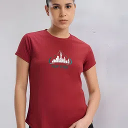 SZN Women Graphic Printed Slim Fit Sports T-shirt-picture-43