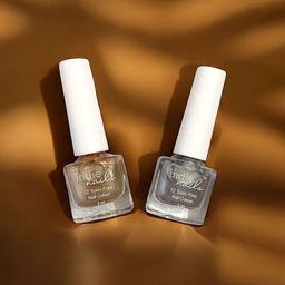 Indie Nails Set Of 2 12 Toxin Free Nail Color - 5 ml Each - Silver Sonic-Solar Light-7