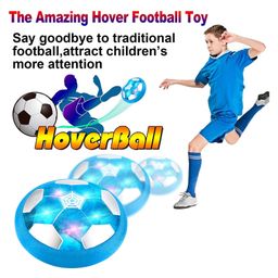 Skylofts USB Rechargeable Powered Pneumatic Suspended Hover Soccer Ball with Foam Bumpers and Colorful LED Lights - White image 5
