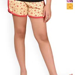 BAESD Girl Pack Of 3 Floral Printed High-Rise Hot Pants Shorts-picture-23