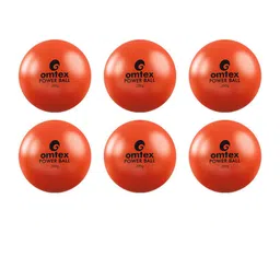 Omtex Set Of 6 Power Weighted Ball 600gm-27