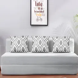 Solis Primus Comfort for all White Foam Fold Out Sofa Cum Bed-image-95