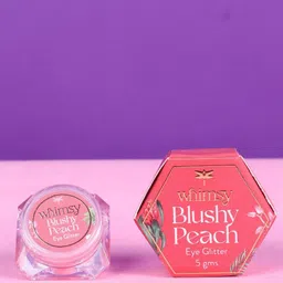 Whimsy Safe & Organic Eye Glitters For Girls - 5g - Blushy Peach-33
