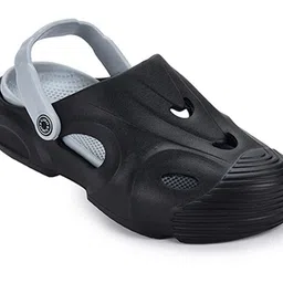 VOKLINE Men Self Design Lightweight Clogs image 3