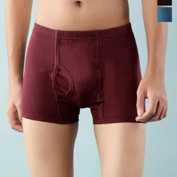 Dollar Lehar Boys Pack Of 3 Assorted Pure Combed Cotton Trunks-MLHTR-05-K-AST3-PO3-picture-24