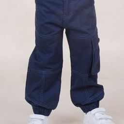 KiddoPanti Boys Smart Cargos Trousers-image-59