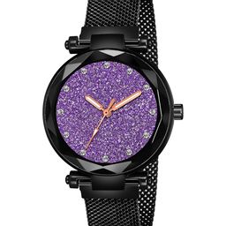 Gopal Shopcart Women Embellished Dial & Stainless Steel Analogue Watch GR_379_Black-image-80