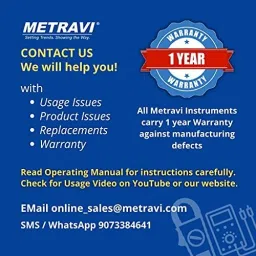 metravi MC-38D Motor Checker Digital Voltage Tester image 4
