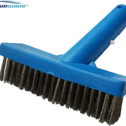 5 Inch Algae Brush With Stainless Steel Bristles For Swimming Pool Plastic Wet and Dry Brush-image-44
