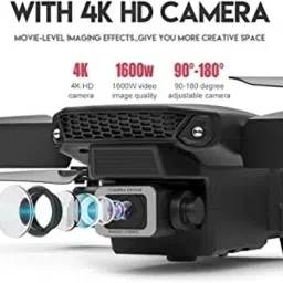 swa mi E90 WiFi Camera Remote Control Quadcopter 360 Flip Stunt Drone 2 Batteries1 Drone image 3