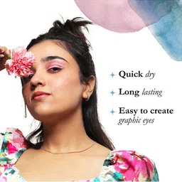 Elitty Matte Finish Waterproof Eyeliner Lasts Upto 12 Hours-4 ml-Red Flag (Tomato Red) image 3
