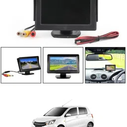 Universal Car Dashboard 4.3Inch TFT Display LCD Monitor Screen-53 Black LCD-image-78