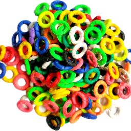 Multicolours Rubber 20 pcs Pigeon Foot Ring Bird Shoulder Guard-image-2