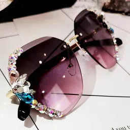 UV Protection Butterfly Sunglasses (Free Size)-28