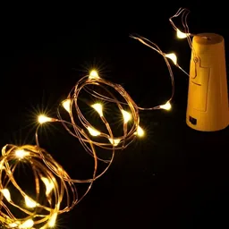 SPARK WORLD Yellow 6 Pieces LED String Lights image 3
