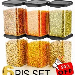 Plastic Grocery Container- 1200 ml-25