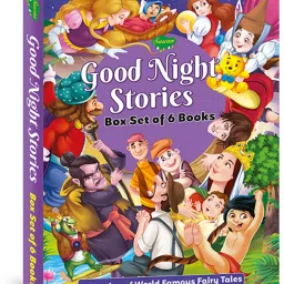 Good Nights Stories Box Set|Collection Of World Famous Fairy Tale|Set Of 6 Books-image-48