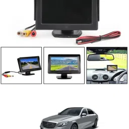 Universal Car Dashboard 4.3Inch TFT Display LCD Monitor Screen-229 Black LCD-image-73