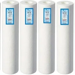 Dotted 10 Inch High Density Spun Filter (105 Grams) Pack of 8 Solid Filter Cartridge-image-14