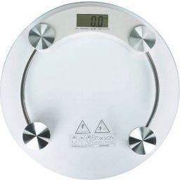 Piu Collection Personal Health Human Body Weight Machine 8 mm Round Glass Weighing Scale-image-94
