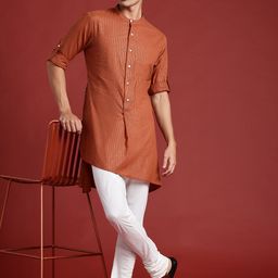 Anouk Lurex Detailed Kurta with Churidar-55