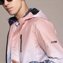 Roadster Mountain Graphic Print Hooded Tailored Jacket-image-49