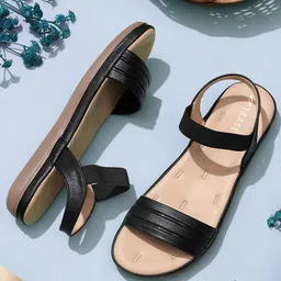 TRASE Women Open Toe Flats with Bows-58