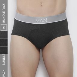 boohooMAN Pack of 3 Solid Briefs - BMM29395-image-40