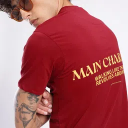 glitchez Typography Printed T-shirt-image-85
