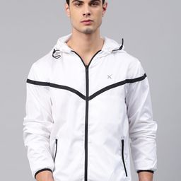 HRX by Hrithik Roshan Men Off-White Solid Sporty Jacket-image-48