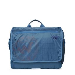 Wildcraft Unisex Blue Checked Laptop Bag-image-14
