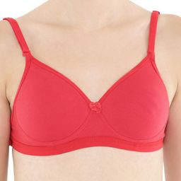 Floret Pack of 2 Red Full-Coverage Push-Up Bras T3029 image 3