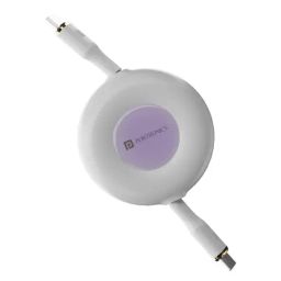 Portronics Upgraded Konnect Recoil 60W PD Type C to Type C Fast Charging Cable (White)-17