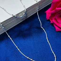 Arte Jewels 925 Sterling Silver Beads Chain For Women-image-25