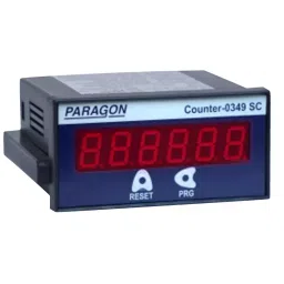 Paragon Digital Counter Totaliser Pulse Counter, Scale Factor Function 90 to 250 V AC/DC and 48 x 96 x 75 mm Size, Counter-0349 SC-10