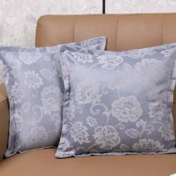 Saral Home Yellow Cotton Cushion Covers - Set of 2-36