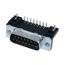 AMPHENOL COMMUNICATIONS SOLUTIONS D-SUB CONNECTOR, R/A, PLUG, 15POS, TH, D15P13A4GV00LF-picture-34
