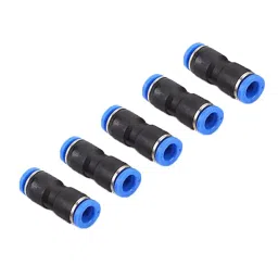 GENERIC 8 mm Straight Push Connectors-Pack of 5-26