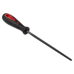 RS PRO 150mm, Second Cut, Round Engineers File with Soft-Grip Handle Model No 1611480-4